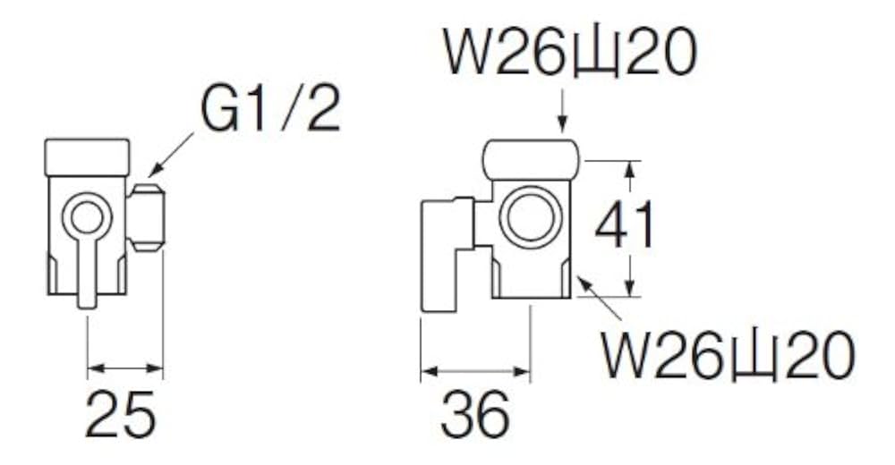 Amazon | SANEI(サンエイ) 切替コック 水流の切り替え用 同時